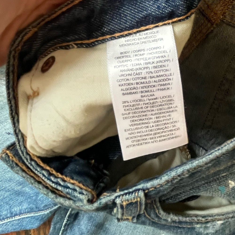 Polo by Ralph Lauren Distressed Gray Boyfriend Jeans - Picture 6 of 11